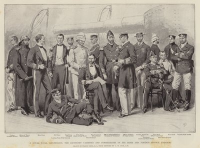 Un lieutenant de la marine royale - Frank Dadd